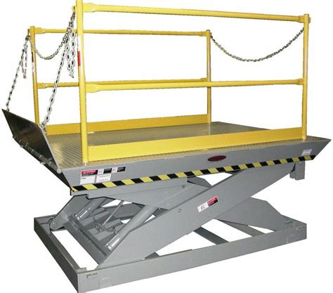 Loading Dock Lift Table For Material Handling Safety
