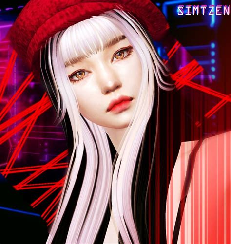 Download Sims 4 Cc Seulgi Hairstyle 013 Ver 1 And 2 심즈 4 모드 심즈 심즈 4