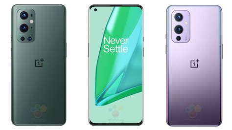 Oneplus 9 Image Leaks Show An Eclectic Color Mix Android Authority