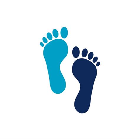 Human Footprint Clipart Transparent Background Human Footprint Icon