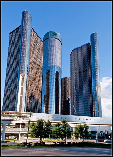 General Motors Headquarters Detroit Michigan Pro Tempore Flickr