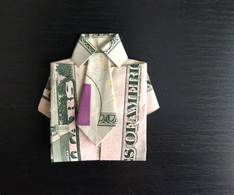 Dollar Bill Origami Shirt And Tie Dollar Bill Origami Origami Shirt
