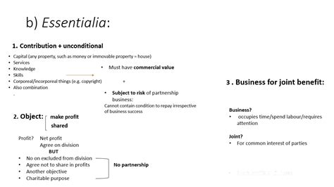 Theme 1 11 Partnerships Definition Essentialia And Naturalia Youtube