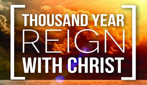 Thousand Year Reign The Association Of The Covenant People