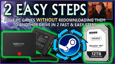 How To Move Steam Pc Games To Another Hard Drive Without Re