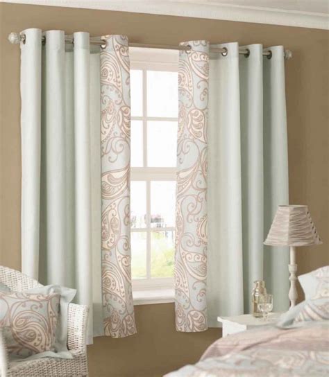 Bedroom curtains, beige curtains, english curtains, valance. Choose Elegant Short Curtains for Bedroom | atzine.com