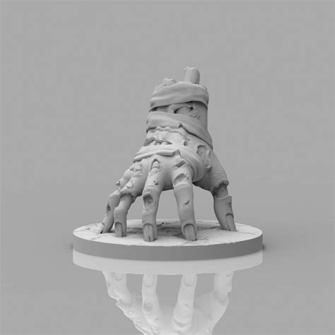 3d Printable Crawling Hand Pre Supported By Fotis Mint