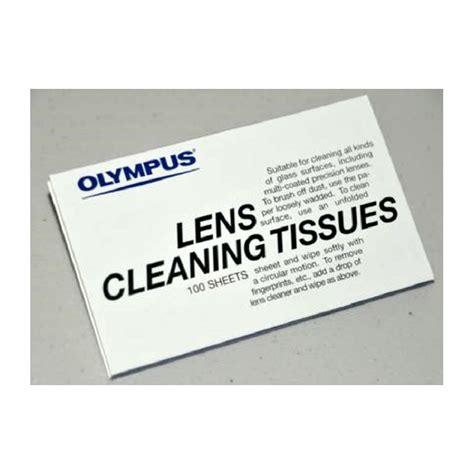 Olympus Lens Cleaning Tissue 100 Sheets Emgrid Australia 61 8