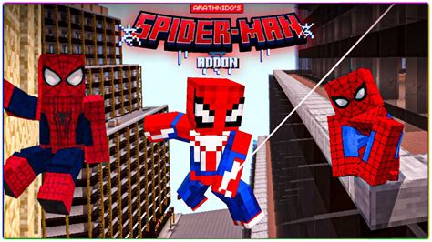 Most Realistic Spider Man Add On For Minecraft Pebe 120 Creator