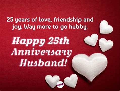 Happy 25th Wedding Anniversary Wishes Silver Jubilee Message