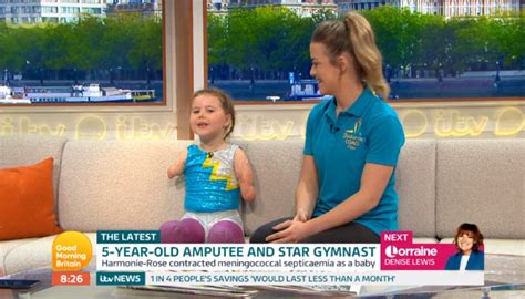 Gmb Viewers In Awe Of Inspirational Harmonie Rose Entertainment Daily