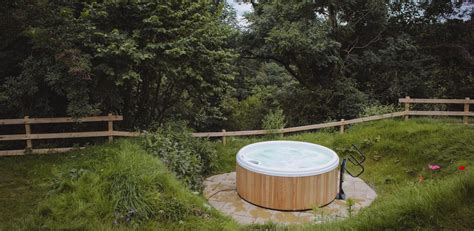 Chestnut Cabin Glamping Wales Lodge With Hot Tub Wales
