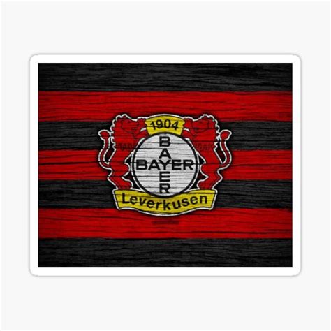 Der neue trainer hatte auf anhieb erfolg. Sticker: Leverkusen | Redbubble