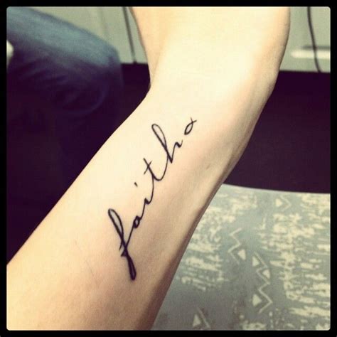 Faith Behind Ear Or My Finger Faith Tattoo On Wrist Faith Tattoo