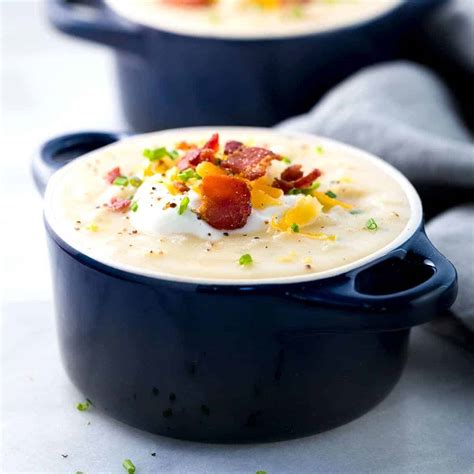 Nov 25, 2018 · soup always makes one of my favorite meals. Loaded Baked Potato Soup with Bacon - Jessica Gavin