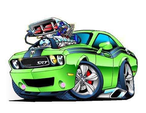 Cartoon Car Drawing Car Cartoon Hot Rods Cars Muscle Hot Cars Rat