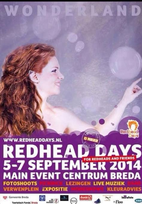 Vibrant Redhead Festival In Breda
