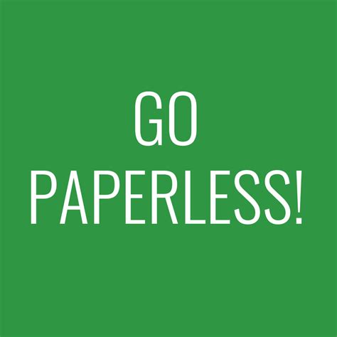 Go Paperless Adgreen