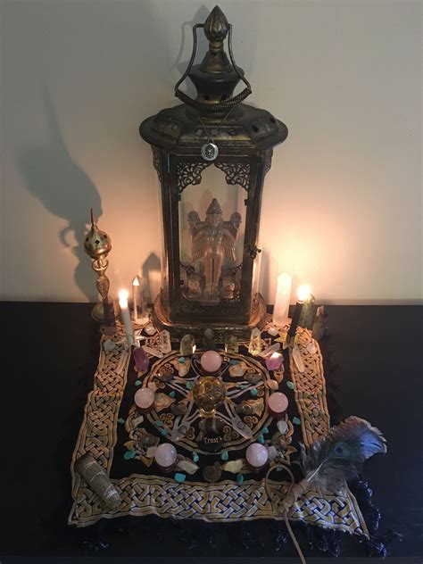 Pin By Dawn Morgan On Altarsshrines Pagan Witch Altar