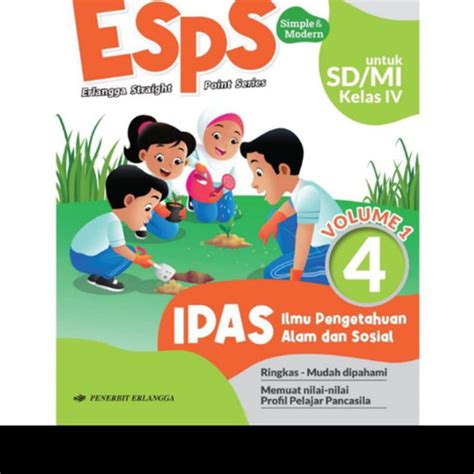 Jual BUKU SOAL LATIHAN ESPS IPAS KELAS 4 SD/MI KURIKULUM MERDEKA