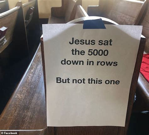 New Orleans Church Hangs Funny Signs On Pews To Keep Worshipers Social Distancing Lipstick Alley