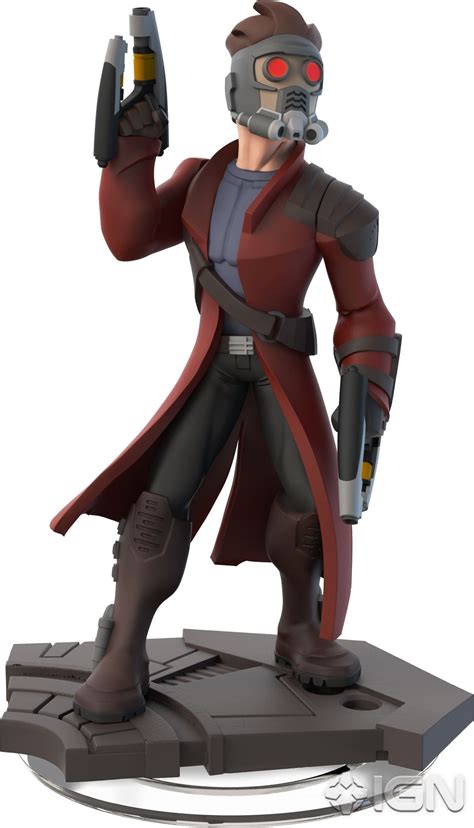 disney infinity 2 0 figure star lord wave 1 guardians of the galaxy play set included in