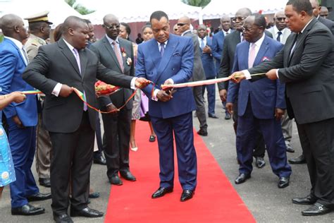 Denis Sassou Nguesso Inaugure Lagence De La Beac à Oyo