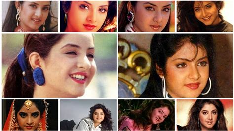 Remembering Divya Bharti Bollywood Actress Youtube