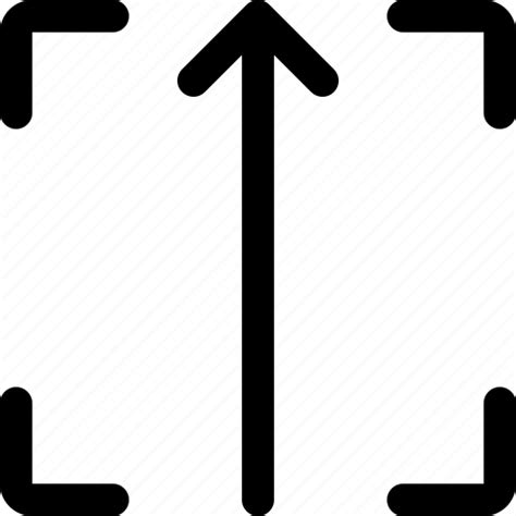 Altitude Arrow Direction Height Top Up Icon