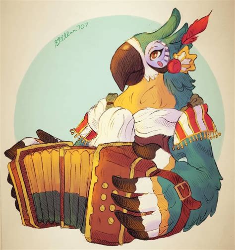 Rachel On Instagram “100th Post Im In A Zelda Mood So Heres A Drawing Of 🎶~kass~🎶 The