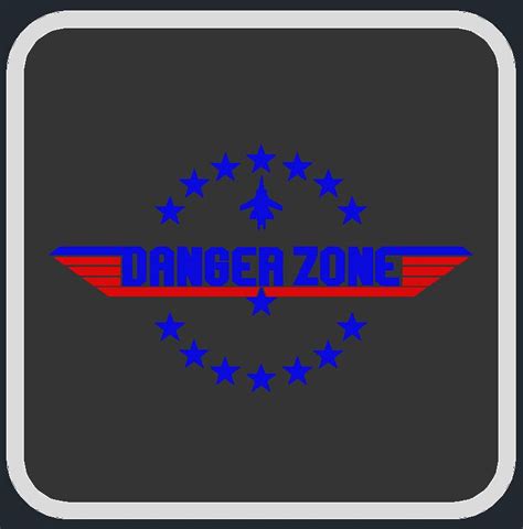 Top Gun Danger Zone Signs By Thassilo Download Free Stl Model