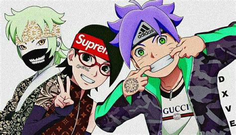 Naruto And Sasuke Gucci 2021