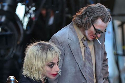 Fans Get A Sneak Peek Of Lady Gagas Singing On The Set Of Joker 2 At