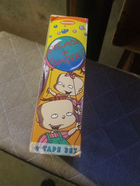 Rugrats Decade In Diapers Vhs Tape Set For Sale Online Ebay