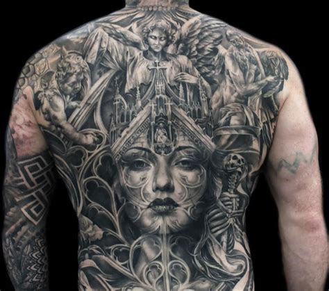 Tattoo Artist Tony Mancia In 2023 Back Tattoos For Guys Back
