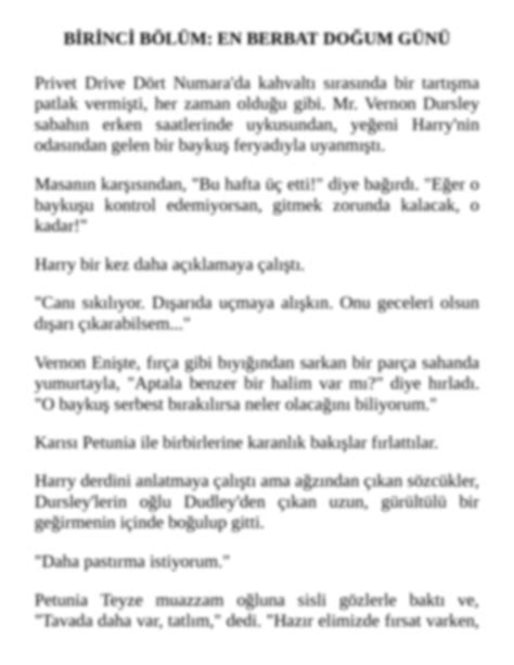 Solution Harry Potter Ve S Rlar Odas J K Rowling Pdfdrive Studypool