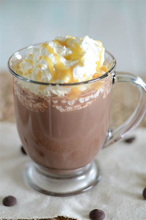 Dunkin Donuts Salted Caramel Hot Chocolate Copykat Recipes Recipe