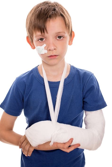 Boy With A Broken Arm