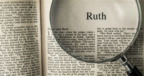 5 Big Lessons Women Can Learn From The Book Of Ruth