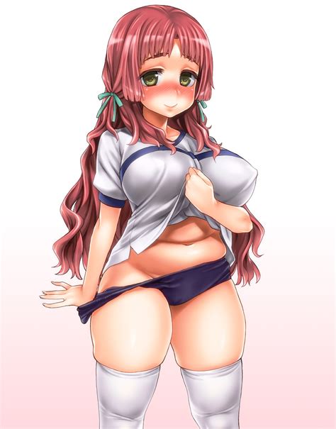 Asanagi Kitahara Mio Ano Natsu De Matteru Highres 10s 1girl Belly Blush Breasts Buruma