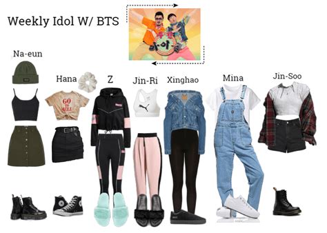 Weekly Idol W Bts Kpop Fashion Outfits Bts Inspired Outfits