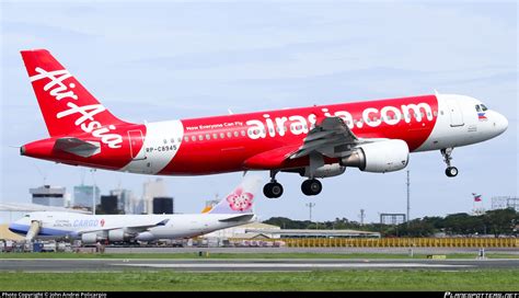 Rp C8945 Philippines Airasia Airbus A320 216 Photo By John Andrei