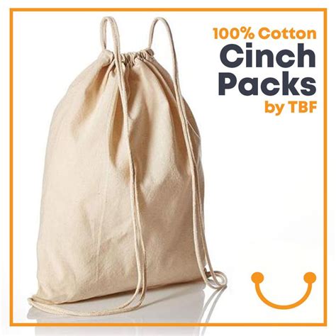 Organic Cotton Canvas Drawstring Bags Backpacks Or18 Cotton