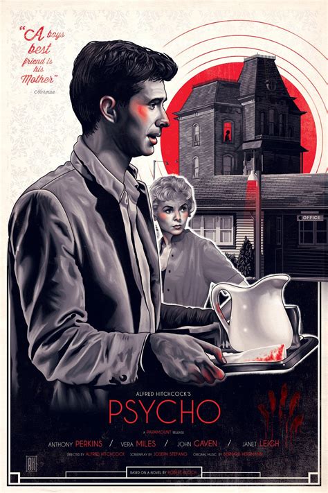 Psycho (Original Film Poster) - PosterSpy | Horror movie art, Horror ...