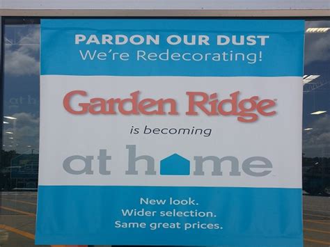 At home bought out garden ridge but still has many items from garden ridge. Garden Ridge Is Now At Home - robincharmagne