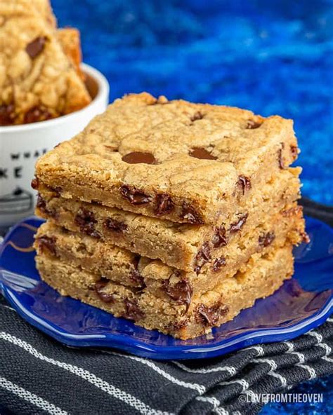 Easy Brown Butter Blondies Love From The Oven In 2020 Chocolate