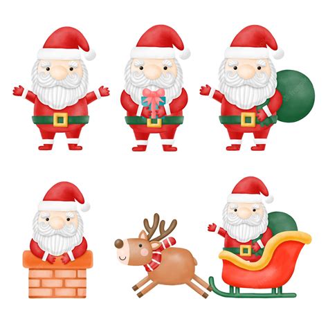 10 Free Vintage Santa Clipart The Graphics Fairy Clip Art Library