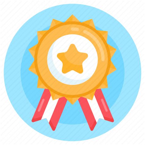 Achievement Reward Honor Star Badge Military Prize Icon Download
