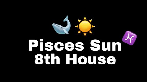 Natal Sun In Pisces In The 8th House 🐋 More Depth Than You Portray To