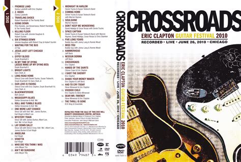 How Many Eric Clapton Crossroads Dvds Are There